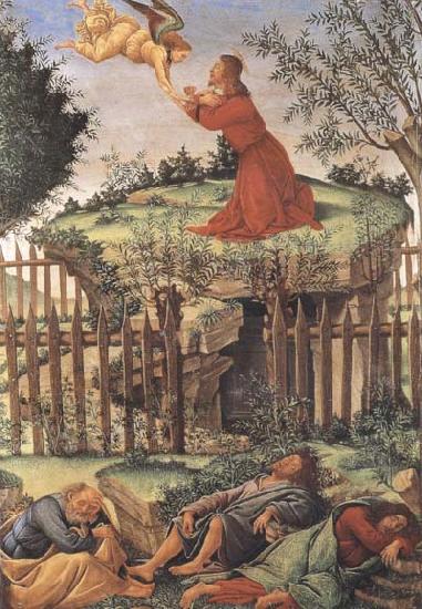 Sandro Botticelli Prayer in the Garden China oil painting art